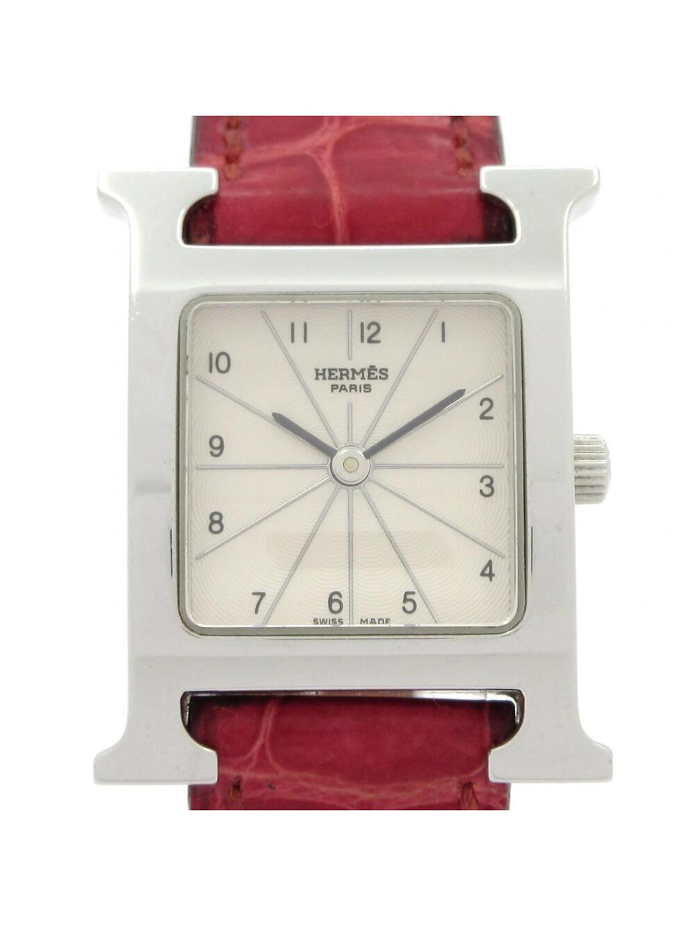 Hermes H Watch 1****** Red Women's #373917H12B